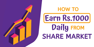 Further, you can increase the investment amount in the future when you have increased that ia is great introduction and pathway for newbies. How To Earn Rs 1 000 Per Day From Share Market In India 2021 Cash Overflow