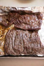 how to broil skirt or flank steak