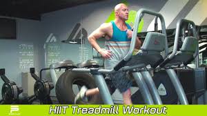 hiit treadmill workout to torch fat off