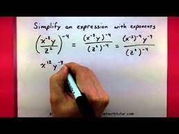 Algebra Simplify An Expression With