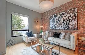 Love the texture brick gives to your walls but not a fan of the color? Exposed Brick Wall Living Room Design Ideas Designing Idea