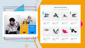 ecommerce page design using
