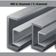 mild steel u channel weight chart c