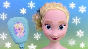 frozen elsa hair style and beauty toys