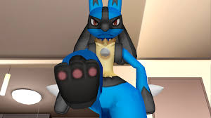 Lucario doesn't bite in combat. Lucario S Pov Foot Stomp By Johnhall Fur Affinity Dot Net