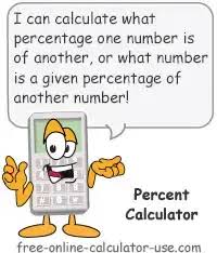 percent calculator for calculating