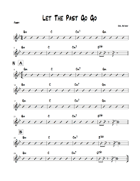 Let The Past Go Go Chord Chart Karlanthony Com