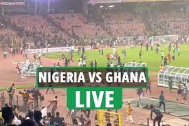 Nigeria 1-1 Ghana LIVE RESULT: Nigeria ...