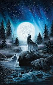 howling wolf wallpaper iphone 2019