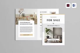 real estate brochure design templates