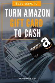 amazon gift card for cash