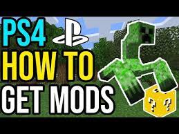 how to get mods in minecraft ps4 ps5