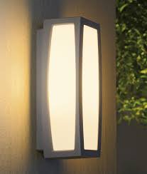 modern exterior box light standard or