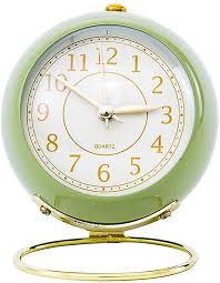 Non Ticking Tabletop Alarm Clock