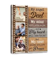 dad canvas personalized wall art