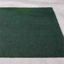 green indoor outdoor area rug cb2