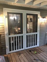 Two Screen Doors For Our French Doors