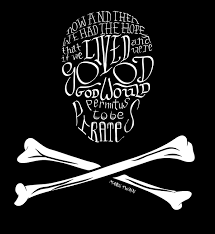 The town is called st. Mark Twain Pirate Quote On Behance