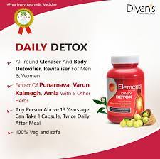 daily detox capsule 60 veg capsules