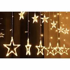 Star Curtain Led Fairy String Lights