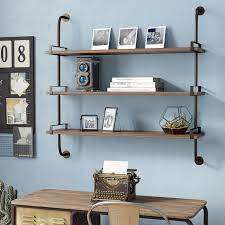 Diy Industrial Pipe Shelving Stylish