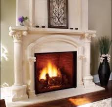 Gas Fireplace Cottage Fireplace