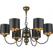 Traditional Bronze Ceiling Light With