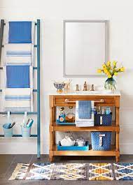 There is just no limit for the designs of towel racks or bars you can build at home. 28 Towel Display Ideas For Pretty And Practical Bathroom Storage Better Homes Gardens