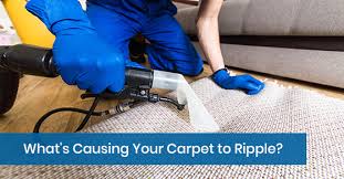 what s causing your carpet to ripple