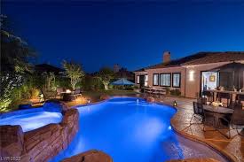 homes with pool in red rock