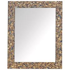 Free delivery and returns on ebay plus items for plus members. Buy 30 X24 Multi Colored And Gold Luxe Mosaic Glass Mirror Online Decorshore