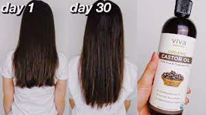 30 days of castor oil for hair growth