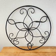 17 5 Black Wrought Iron Plant Stand Pot