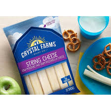 crystal farms light string cheese