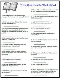 To start a quiz round, kids can select from the fun quizzes below which will take them to the bible questions and answers sheets to begin testing their trivia and religious knowledge: This Bible Verse Trivia Just Happens To Have A Few Words Missing