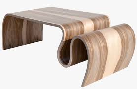 Tables Wood Bending Coffee Table