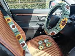 Sunflower Steering Wheel Coversteering