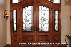 Stained Glass Entryway Doors Custom