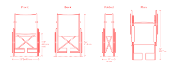 Wheelchairs Dimensions Drawings Dimensions Guide