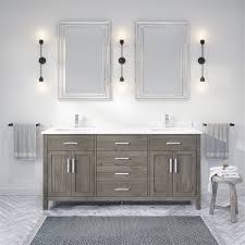 Double Sink Bathroom Vanity With