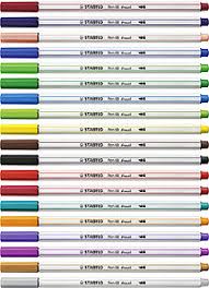 Coloring Felt Tip Pens Stabilo Pen 68 Brush Www Stabilo Com