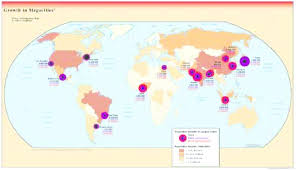 2 most of the world largest cities are