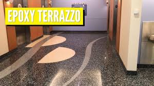 how to clean and coat epoxy terrazzo at