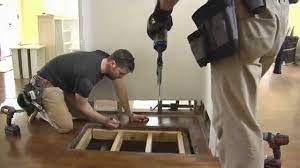 project house wood floor repair