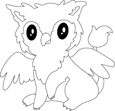 A griffin is a creature with the head and wings of an eagle and a body like a lion. Griffin Kids Coloring Page Great For Beginner Coloring Book 2331493 Vector Art At Vecteezy