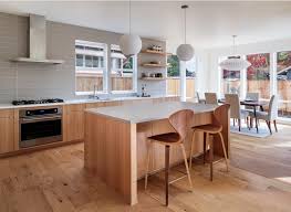 wood floors in the kitchen