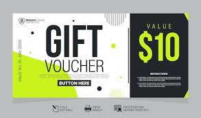 vector gift voucher design template