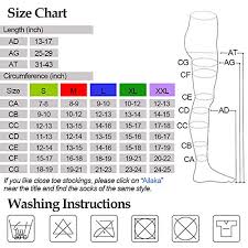 Ailaka Thigh High 20 30 Mmhg Compression Sleeves For Women And Men Firm Support Graduated Varicose Veins Stockings Travel Casual Formal Hosiery