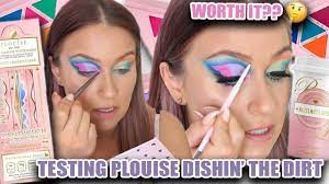 new testing plouise makeup dishin