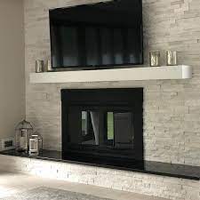 Black Or White Fireplace Mantel Any